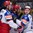 OSTRAVA, CZECH REPUBLIC - MAY 9: Russia's Ilya Kovalchuk #71 celebrates with Artyom Anisimov #42 and Vladimir Tarasenko #91 after scoring Team Russia's first goal of the game during preliminary round action at the 2015 IIHF Ice Hockey World Championship. (Photo by Richard Wolowicz/HHOF-IIHF Images)

